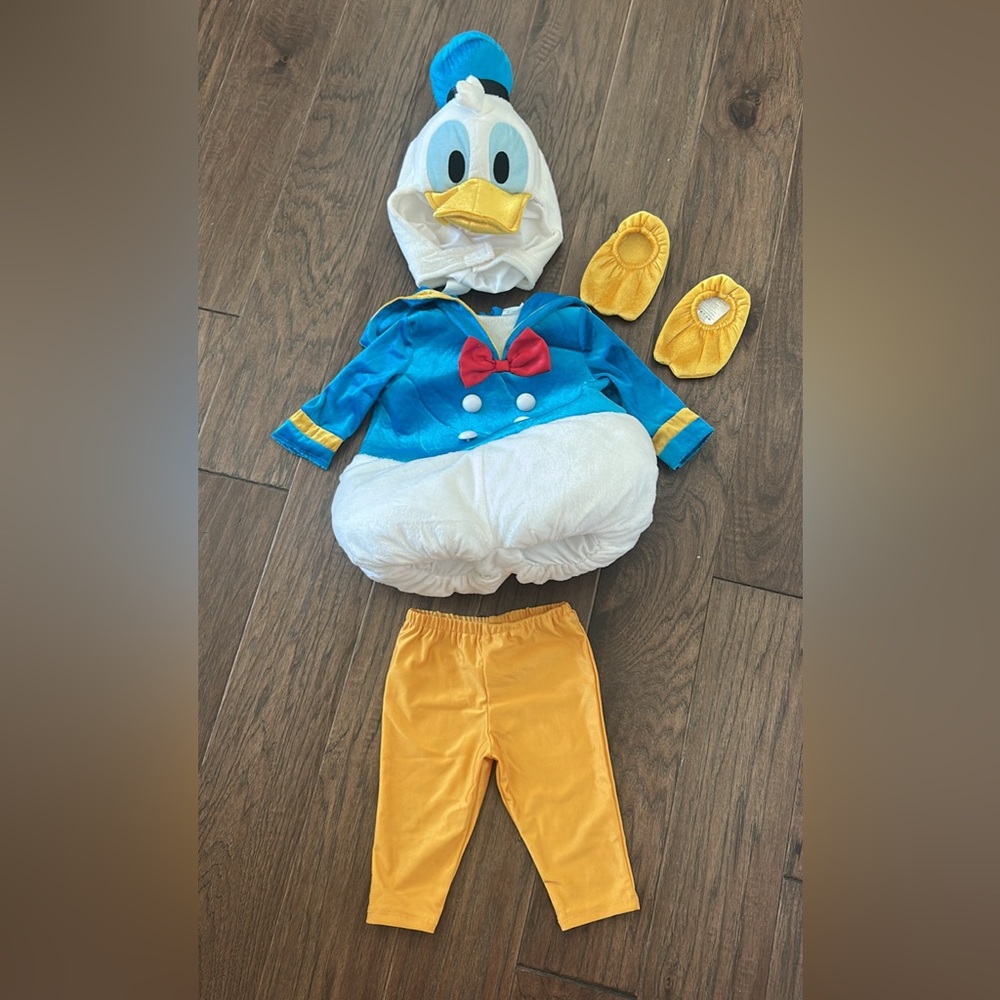 Disney Donald Duck Kids Costume - Blue, White, Yellow
